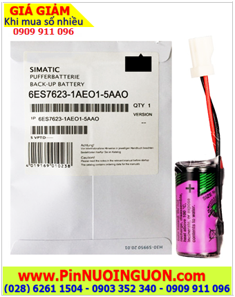 Siemens 6ES7623-1AE01-5AA0, Pin nuôi nguồn Siemens 6ES7623-1AE01-5AA0 3.6v _Xuất xứ Đức